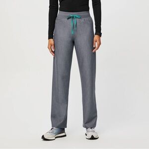 Figs Women’s Graphite High Waisted Livingston Basic Scrub Pants